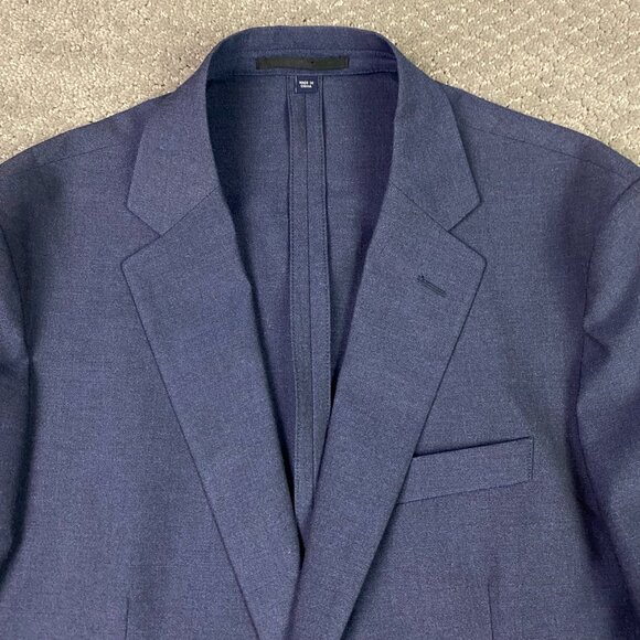 NWOT J. CREW Thompson Performance Suit Jacket Blazer Sport Coat Men's 38R Blue - Picture 2 of 15